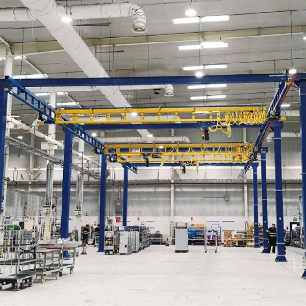 500kg KBK Steel Rail Crane