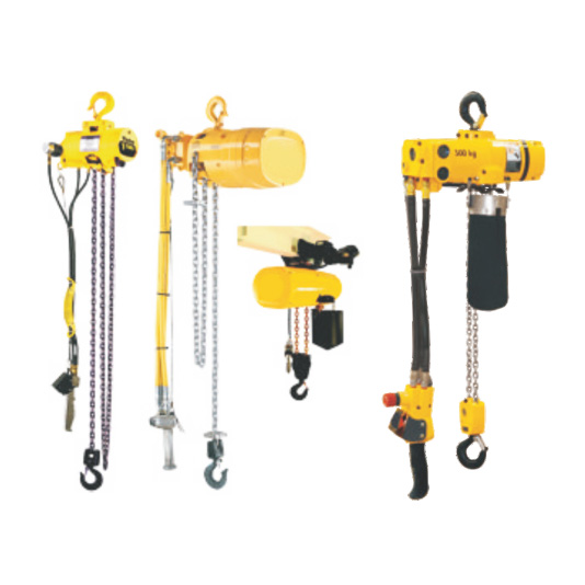 Pneumatic chain hoist
