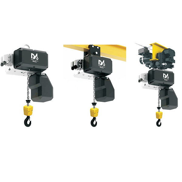 Selection table of FH3 series electric chain hoists
